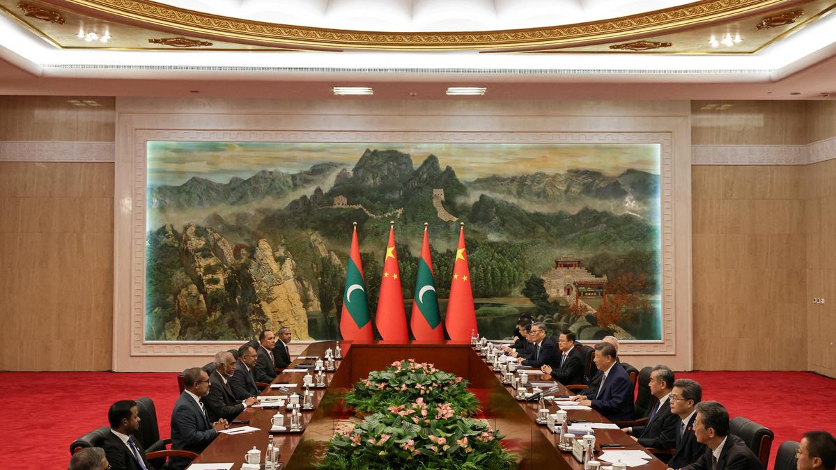 Xi meets Maldives President Muizzu, calls for deepening ties with effective implementation of FTA