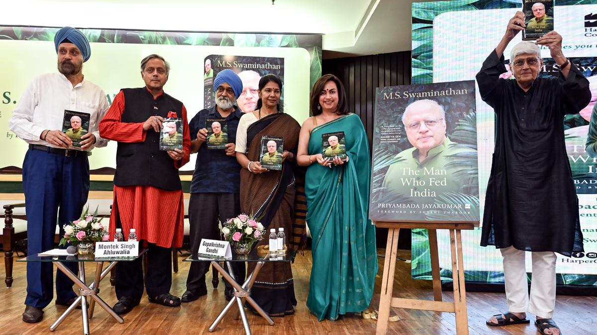Leaders hail work of visionary scientist M.S. Swaminathan
