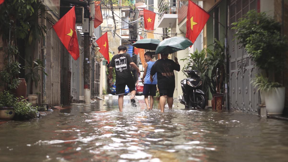 Heavy rain causes flooding, landslips and at least eight deaths in Vietnam and Thailand
