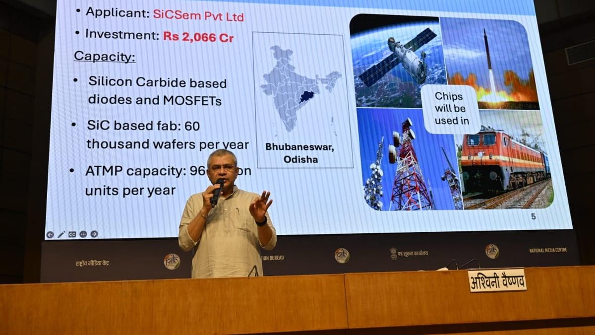 Govt. approves four semiconductor plants in Odisha, Punjab, Andhra Pradesh