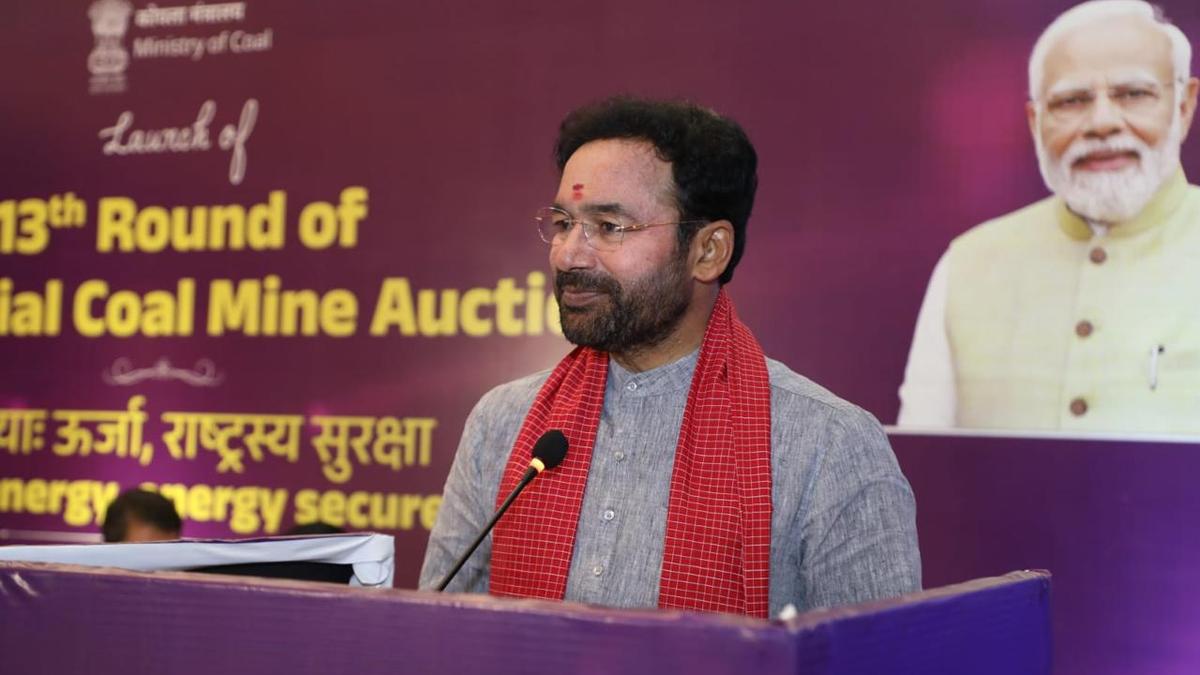 High time to increase production of coal, says Union Minister Kishen Reddy