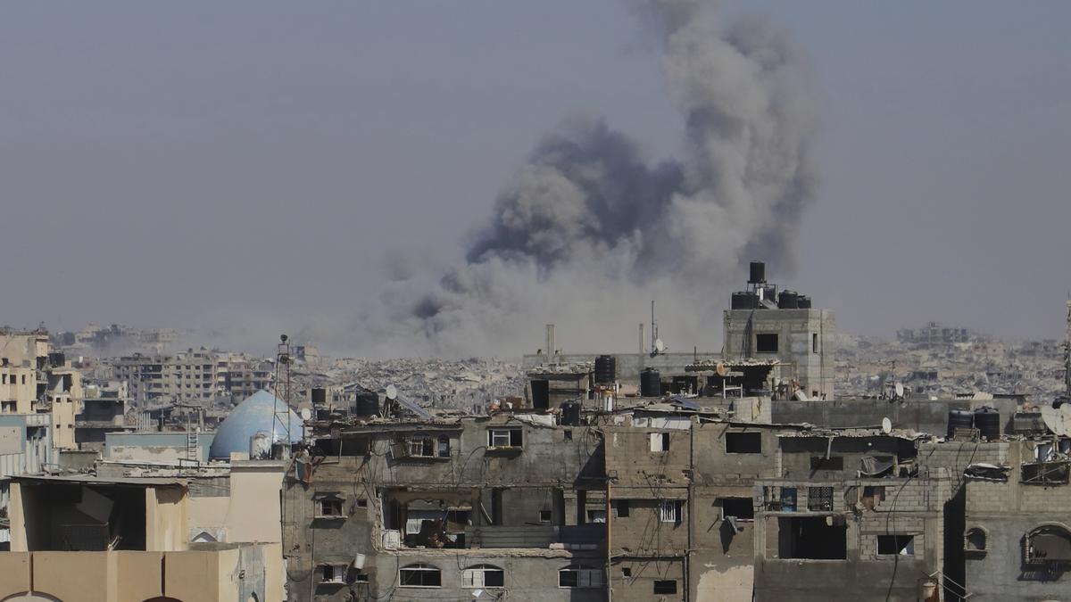 Israel pounds Gaza City as military takes first moves in offensive