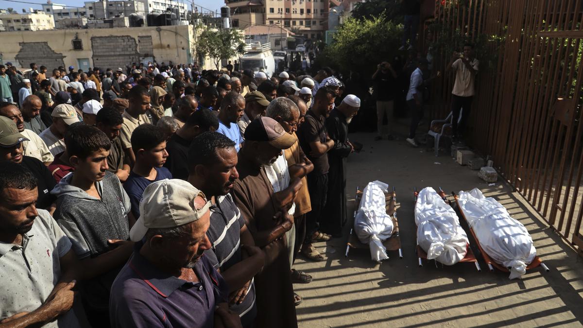 Israeli strikes around Gaza kill 25 as famine announcement raises pressure