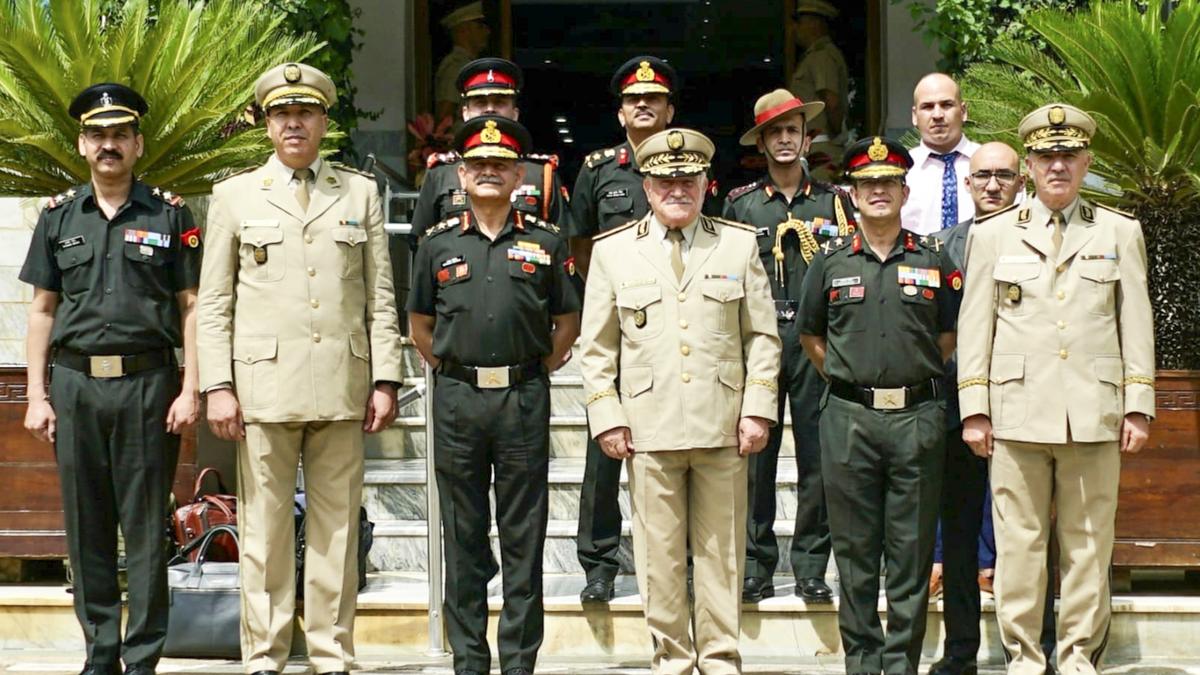 General Dwivedi holds defence talks with Algerian senior military leadership