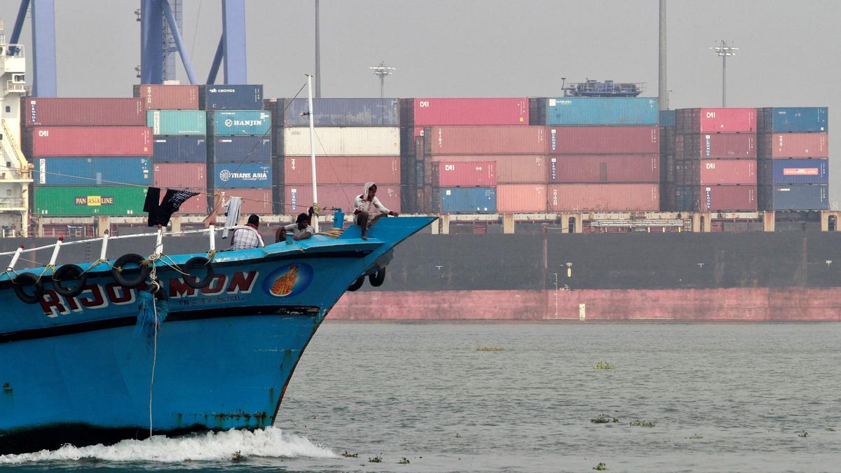 Surging merchandise exports, falling imports cut India’s August trade deficit by half