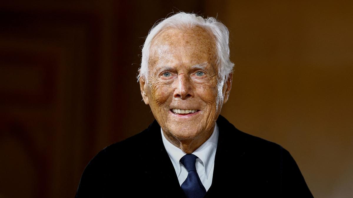 Giorgio Armani, Italian fashion designer, passes away