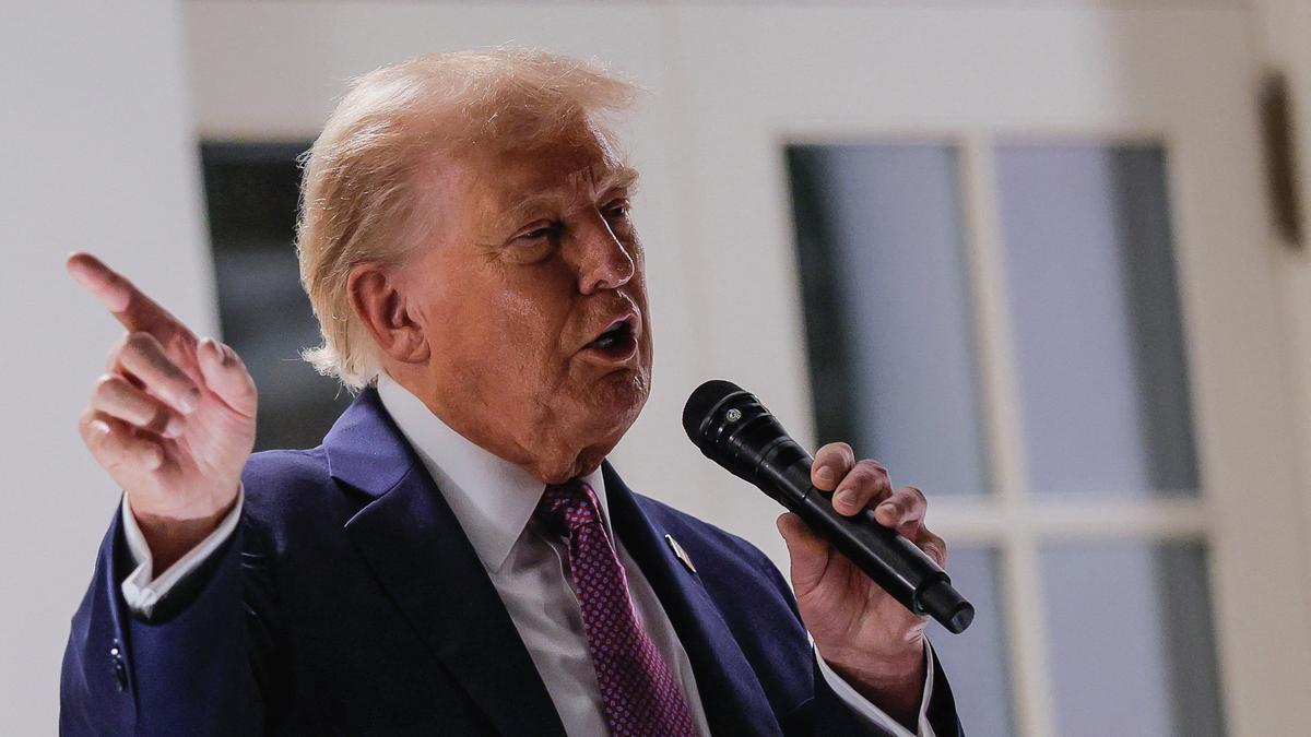 U.S. President Donald Trump signs order offering some tariff exemptions to countries with U.S. trade deals