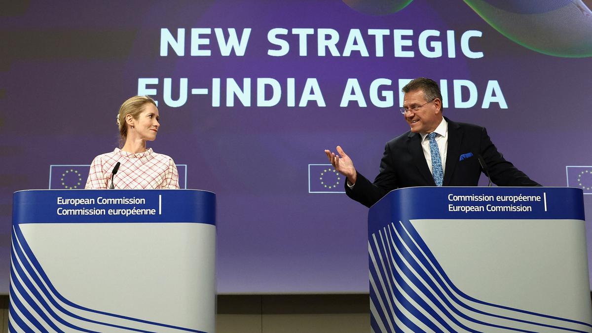 EU announces upgrade to partnership with India but warns of risks from India-Russia trade