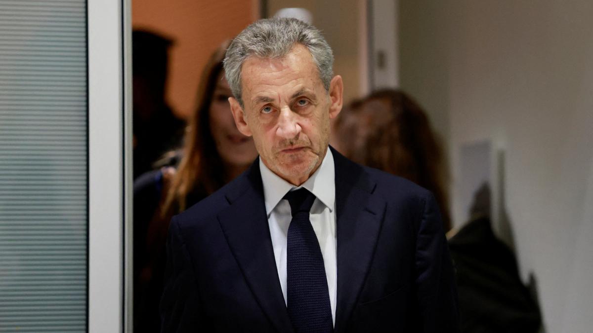 Former French President Sarkozy handed five-year jail term in Libya graft trial
