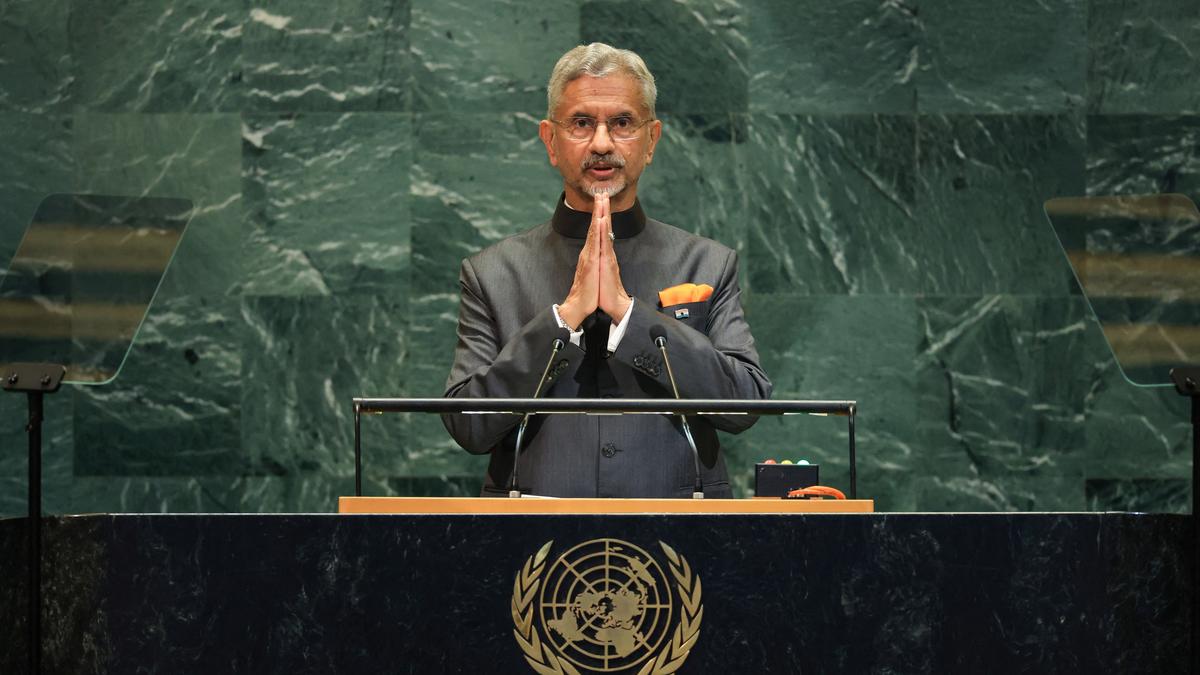 UN is gridlocked and needs reform, says Jaishankar at United Nations General Assembly
