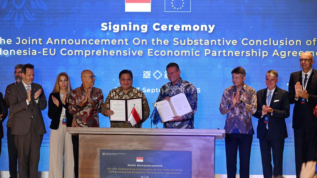 Indonesia, EU sign long-awaited trade deal