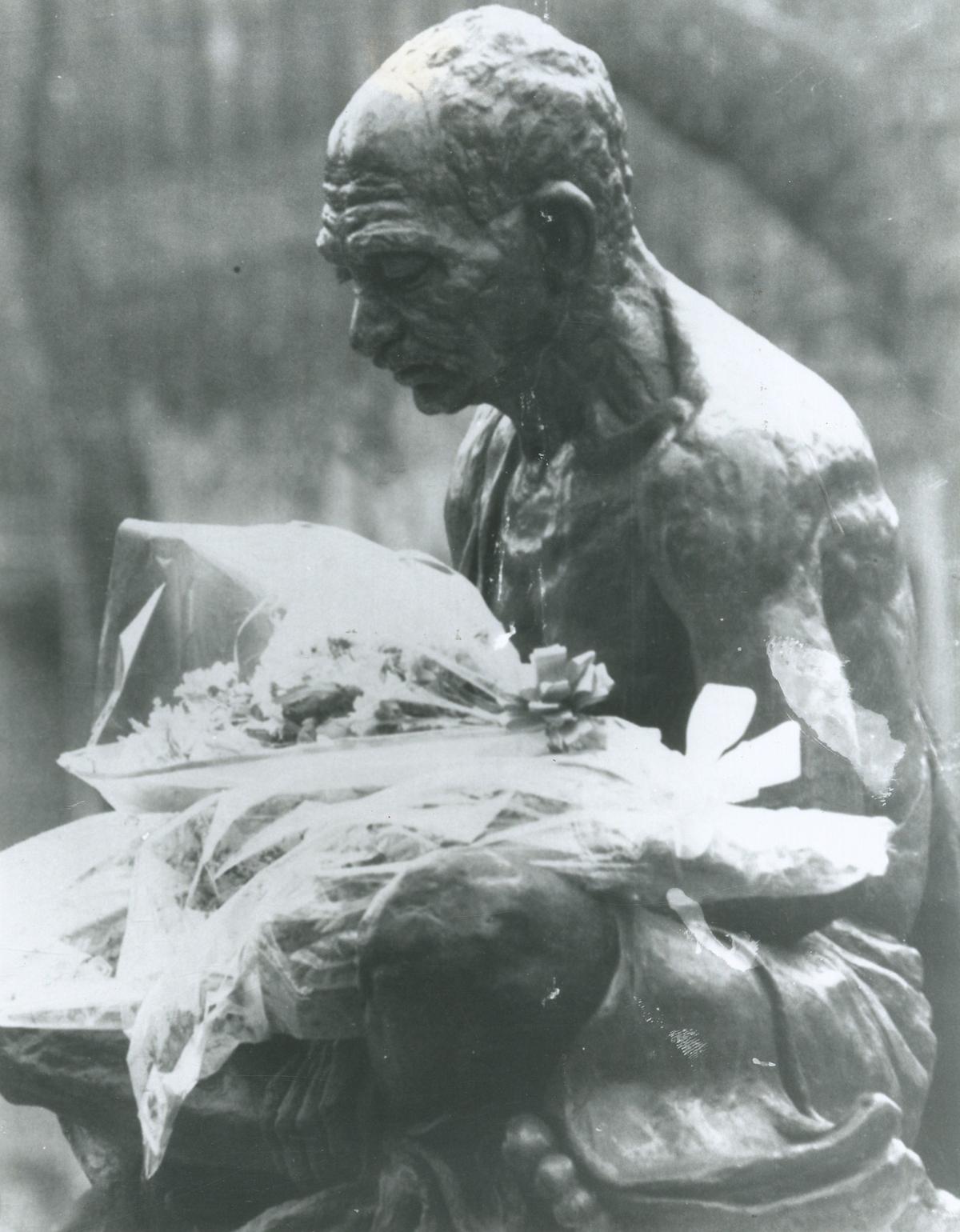 Watch: Gandhi’s statue vandalised in London ahead of Oct 2