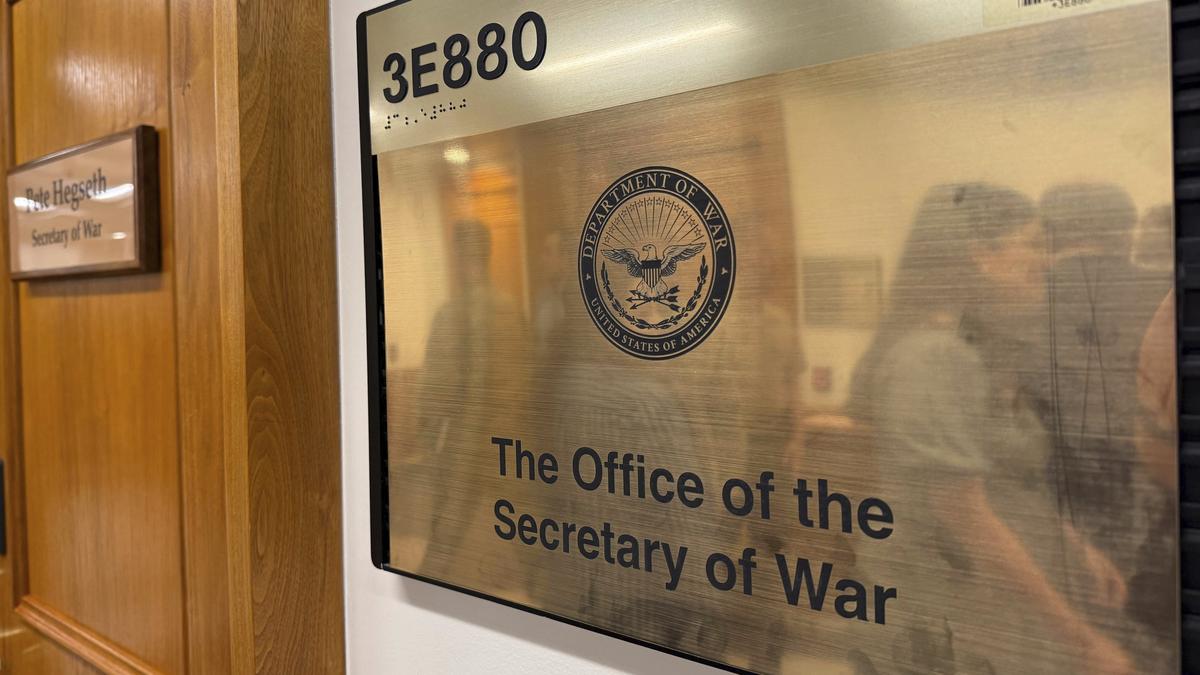 Trump renames Defence Department To ‘Department Of War’; faces legal hurdles