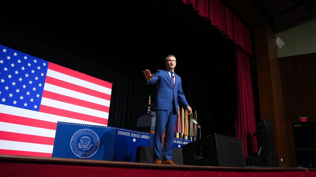 Hegseth declares end to ‘politically correct’ leadership in U.S. military