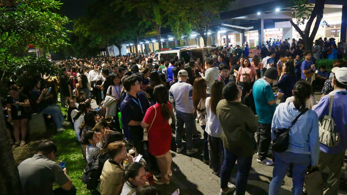 At least 22 people killed after strong earthquake in central Philippines damages building