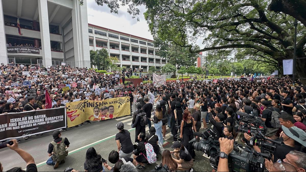Philippines President Ferdinand Marcos says corruption scandal protests justified