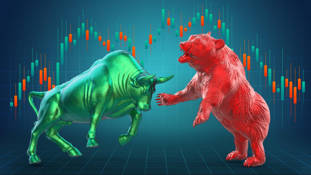 Equity markets trade lower dragged by pharma stocks, relentless foreign fund outflows