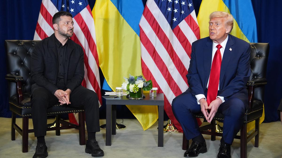 Zelenskyy meets Trump at UN, calling for more pressure on Russia