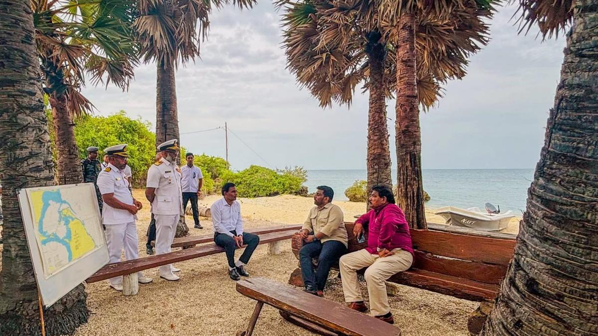 Dissanayake visits Katchatheevu, pledges to safeguard Sri Lankan territory