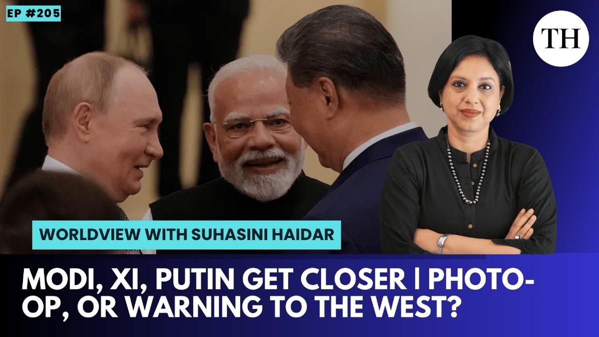Watch: Modi, Xi, Putin get closer | Photo-op, or warning to the West?