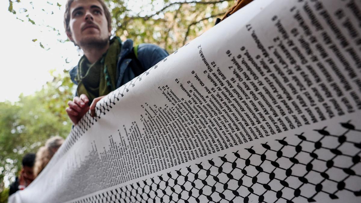 Pro-Palestinian protests on second anniversary of Hamas’ attack on Israel