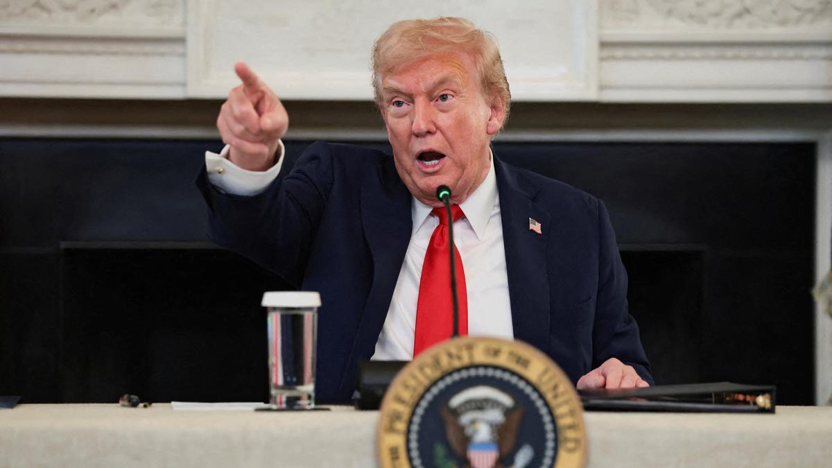 Trump again claims he pushed India, Pakistan to peace through trade pressure, tariff threats