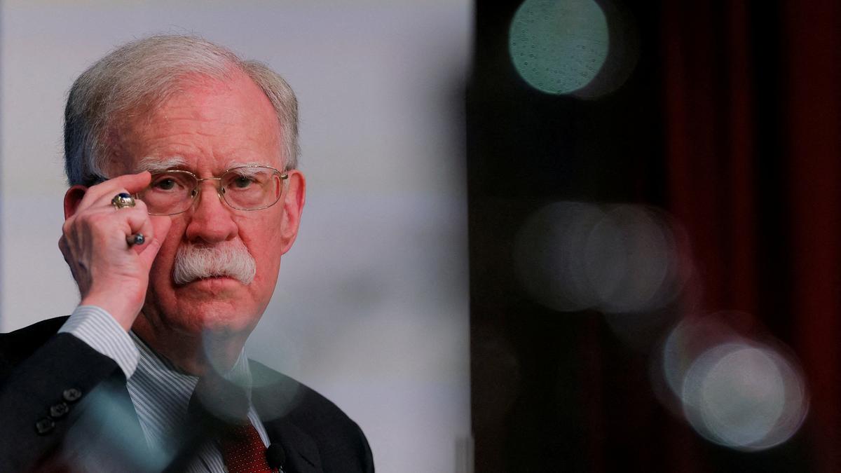 Ex-Trump national security advisor Bolton charged in probe of mishandling of classified information