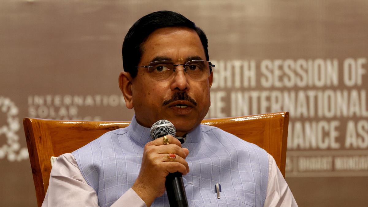 Ready to share solar expertise with other parts of the world: MNRE Minister Pralhad Joshi