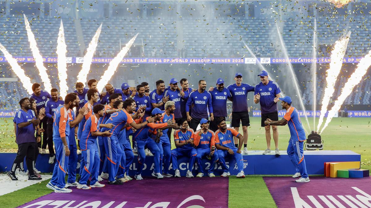 Will the trophy and medals be couriered to the Indian team?