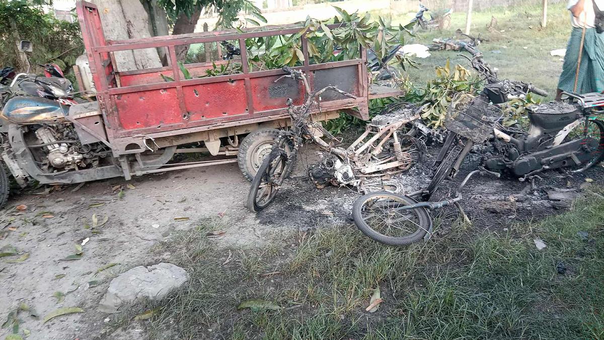 Myanmar’s military strikes village in glider raid, killing at least 24 people including children