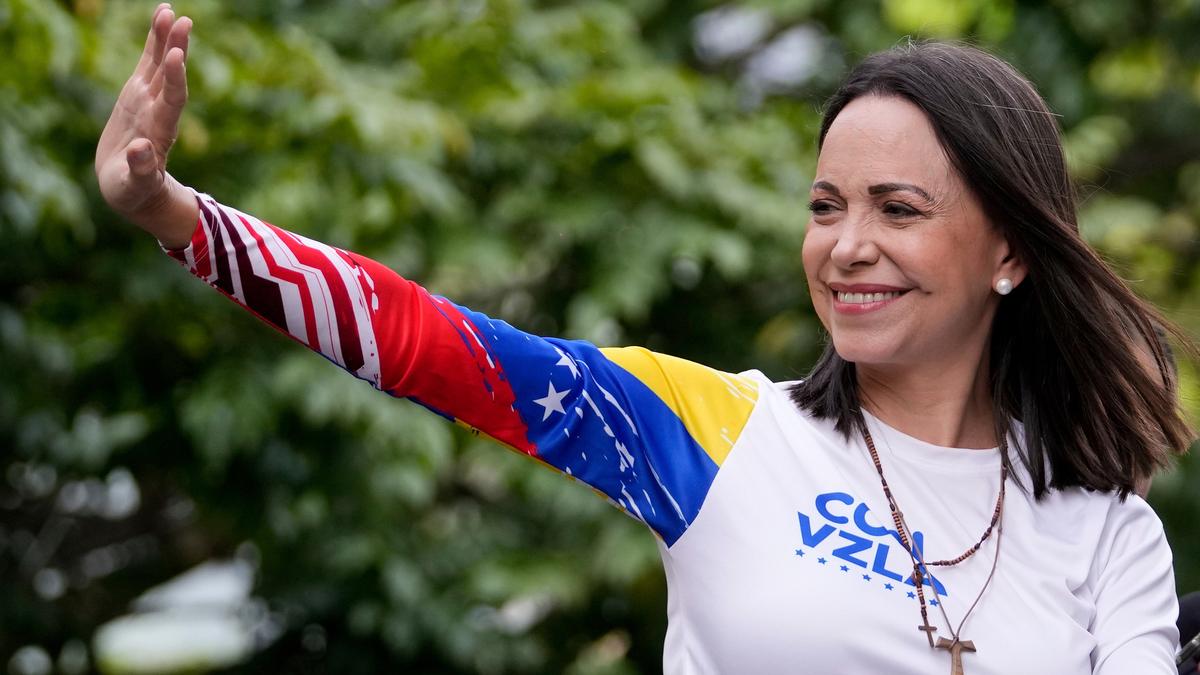 ‘We will prevail’: Nobel Peace Prize winner Maria Corina Machado