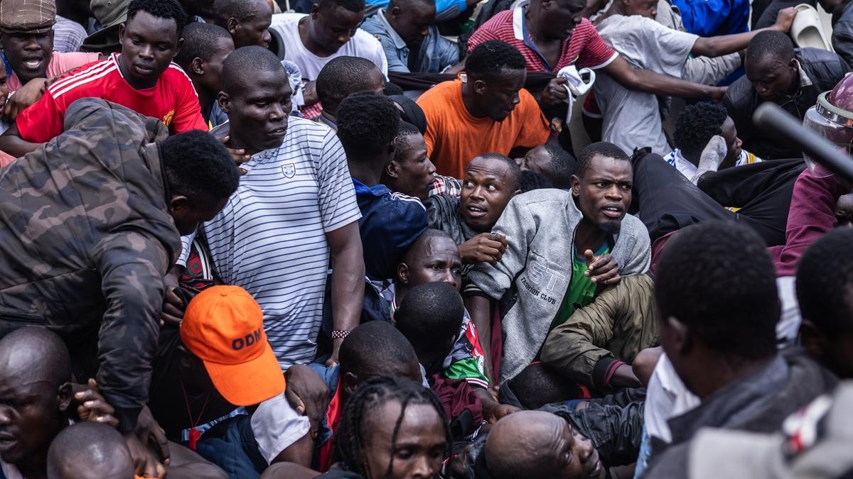 Stampede at funeral of Kenya’s former Prime Minister Raila Odinga kills 2