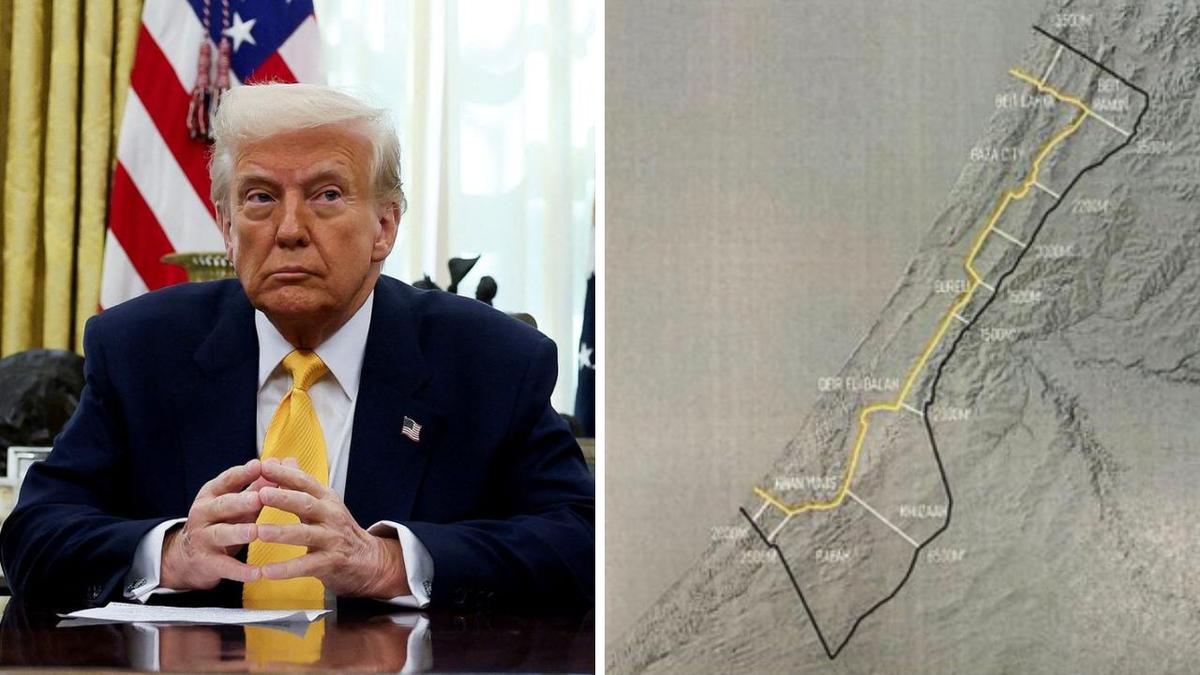 Trump says Israel accepted ‘withdrawal line’, Hamas confirmation would trigger immediate ceasefire