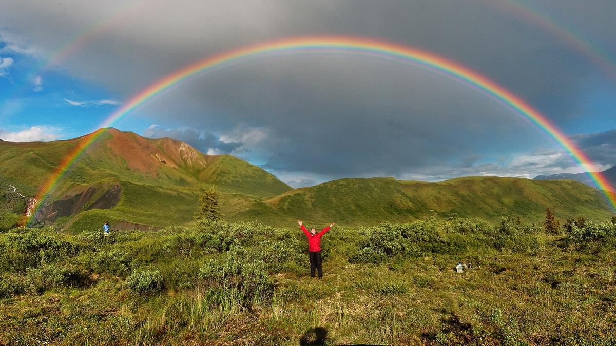 Double the positivity: How are double rainbows formed?