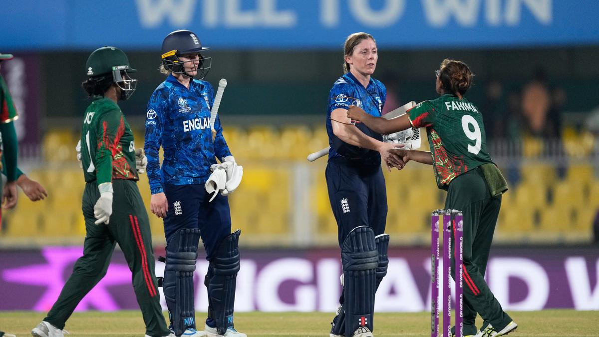 Women’s ODI World Cup, ENG vs BAN: England beat Bangladesh by four wickets in Women’s World Cup