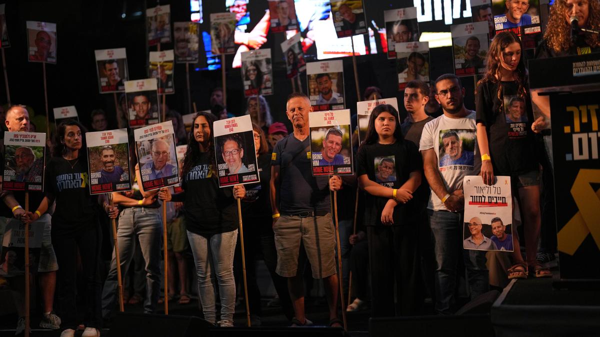 Israel says Hamas hands over ‘2 coffins of deceased hostages’ to Red Cross in Gaza