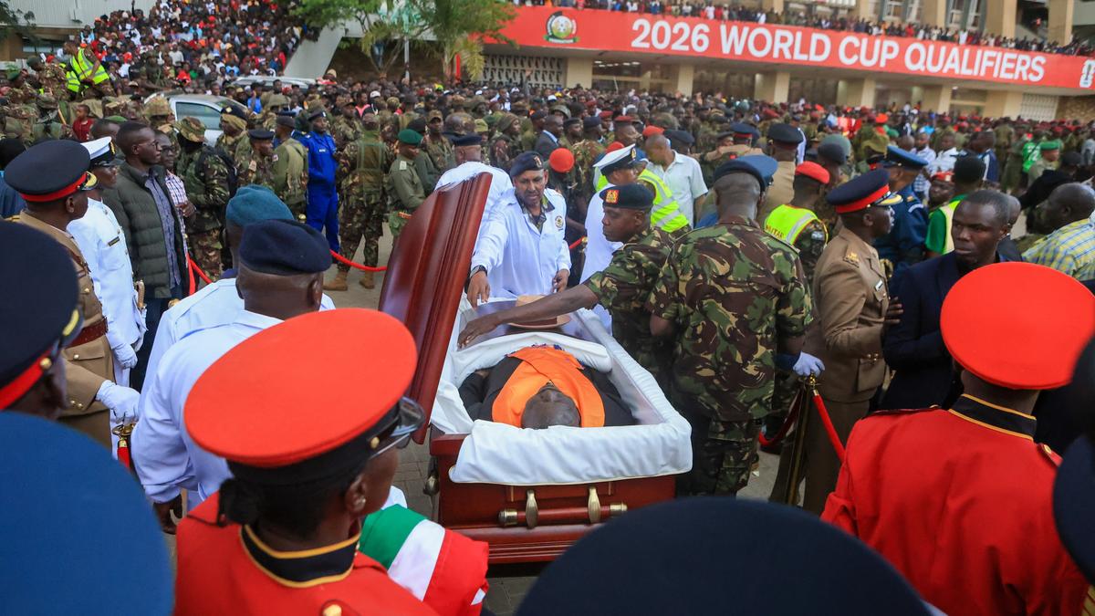 Four people dead in Kenya as security disperses crowd viewing Odinga body