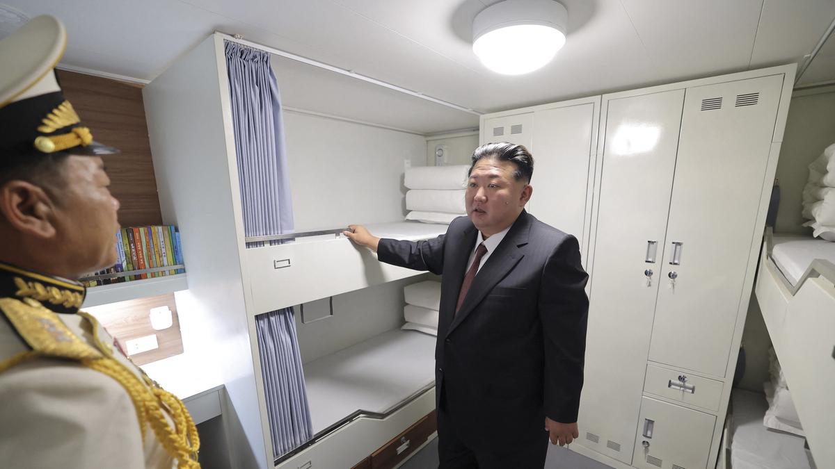 North Korean leader Kim Jong Un visits destroyer built to ‘punish provocations’