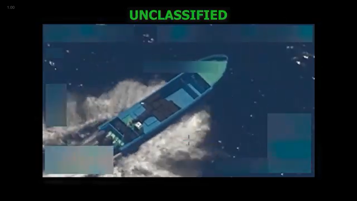 U.S. strikes eighth alleged drug-carrying boat, this time in Pacific Ocean, killing two people