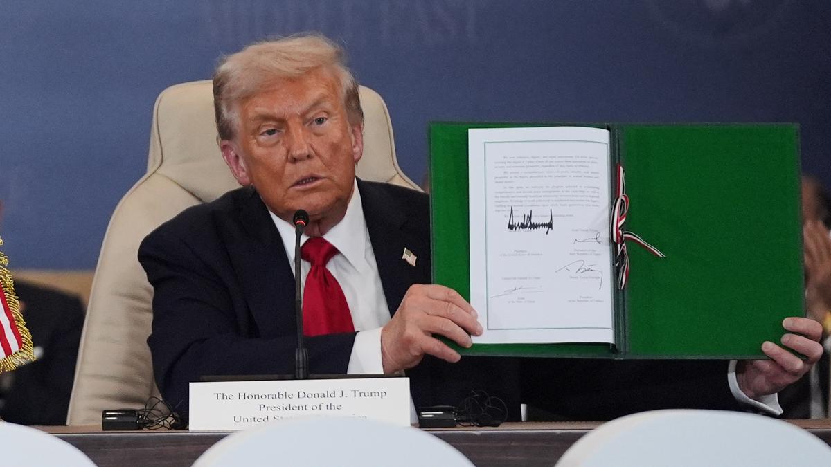 Gaza declaration inked as Hamas sets hostages free