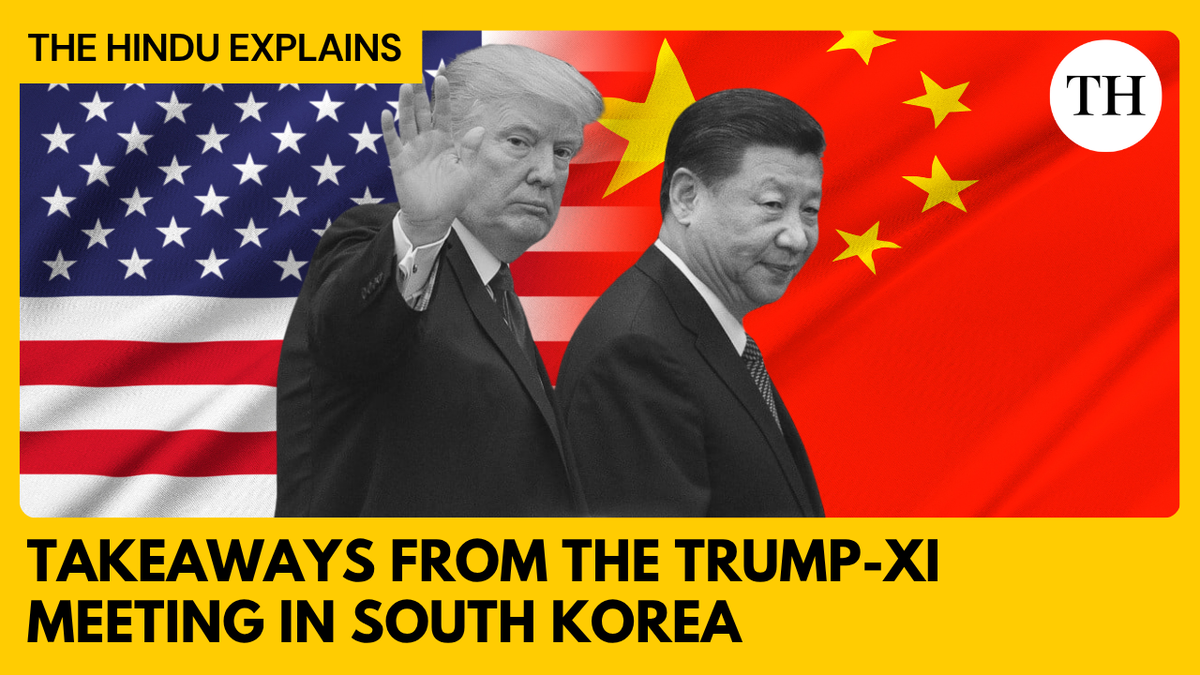 Tariffs, rare earths and soybeans: What Trump-Xi discussed | The Hindu Explains