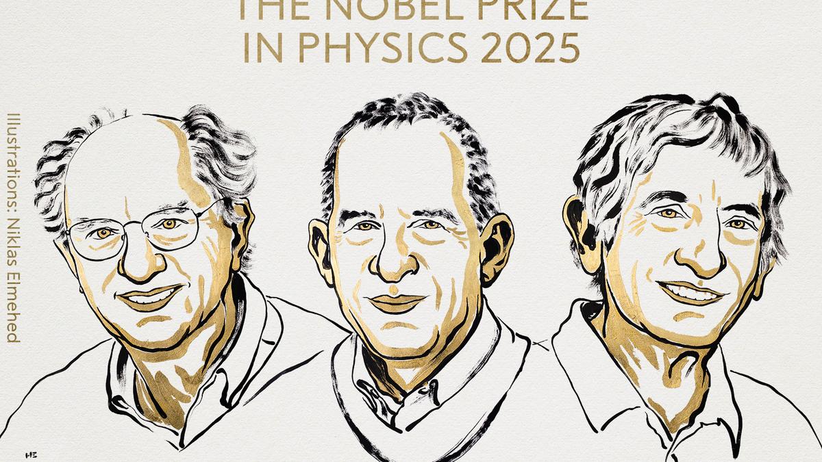 2025 Nobel Prize in Physics goes to three scientists for discovery of macroscopic quantum mechanical tunnelling