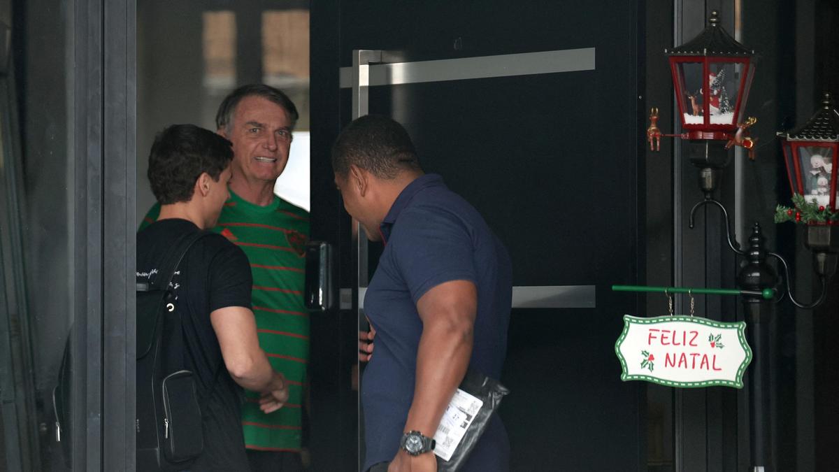 Former Brazilian President Jair Bolsonaro taken into federal police custody