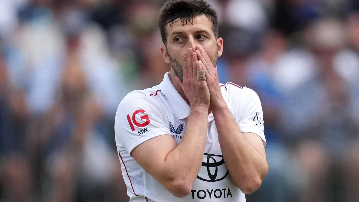 England’s Mark Wood sits out training and could miss second Ashes Test