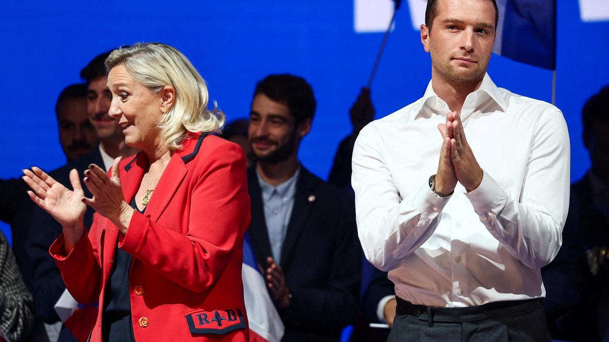 French poll shows far-right leader Bardella winning presidential election