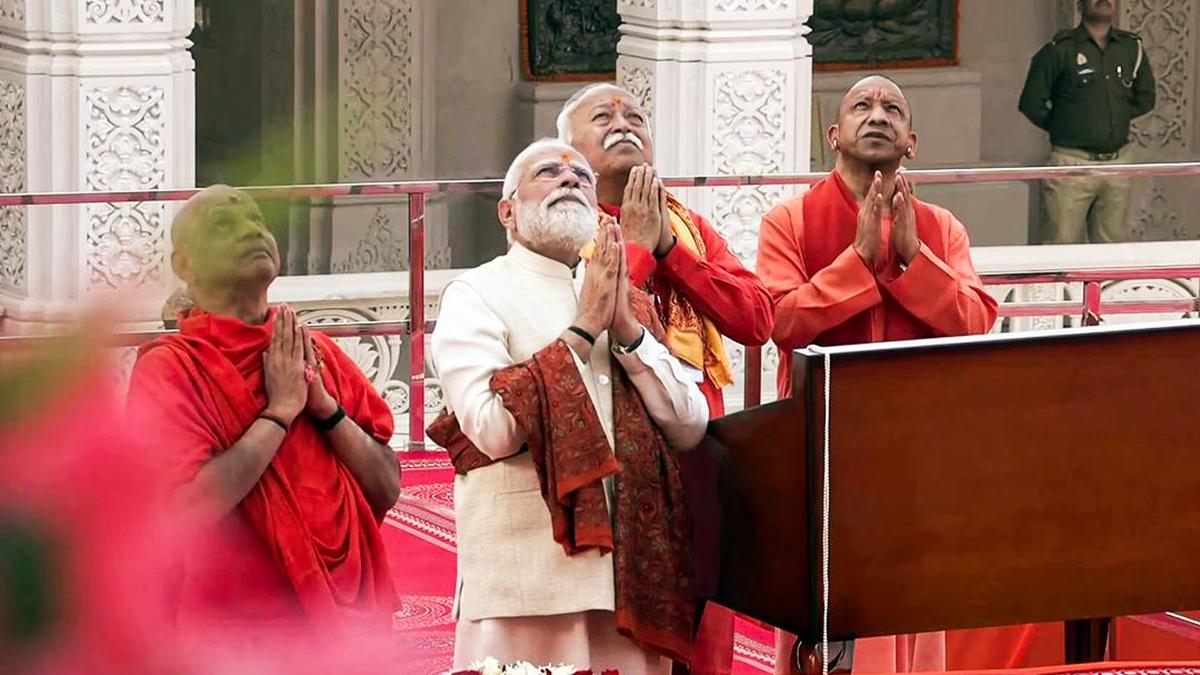 ‘No moral standing to lecture others’: India rejects Pakistan’s criticism of flag ceremony at Ayodhya temple