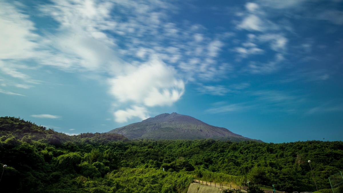 Ashfall warning in Japan as volcano erupts
