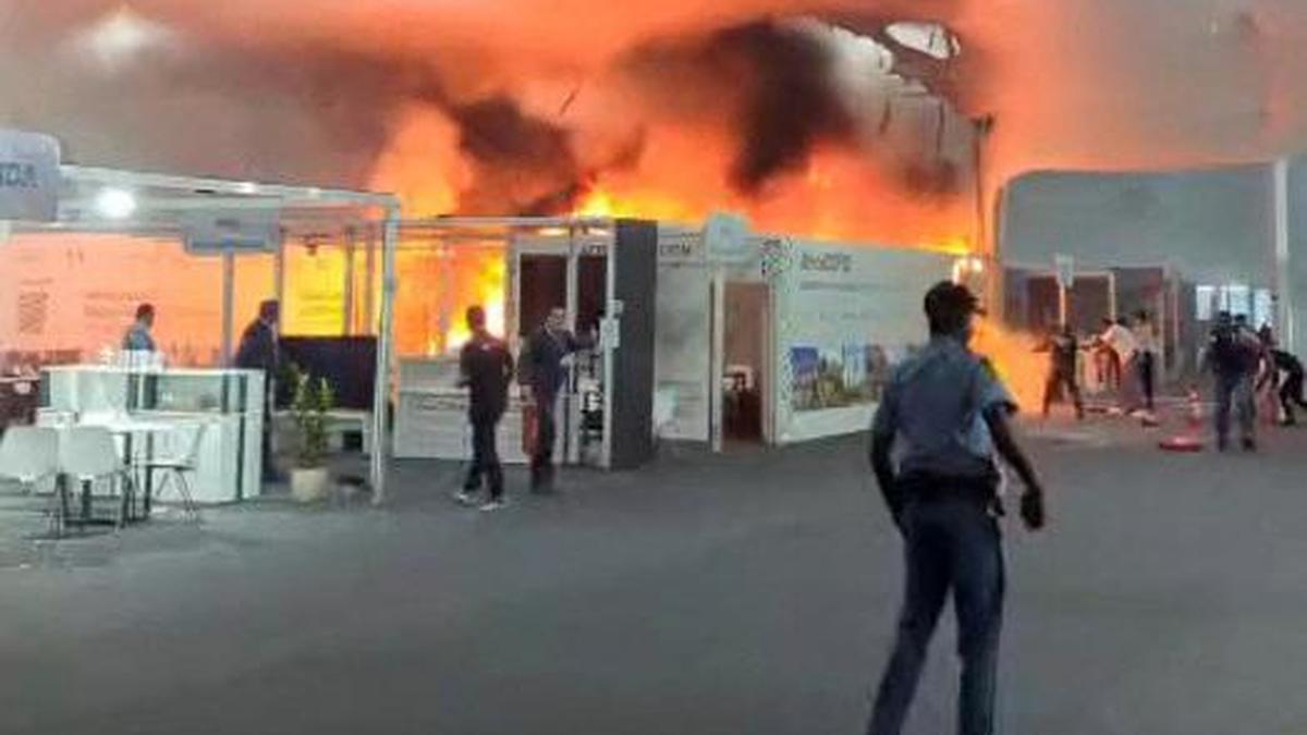 Fire breaks out in pavilion at COP30 venue in Brazil