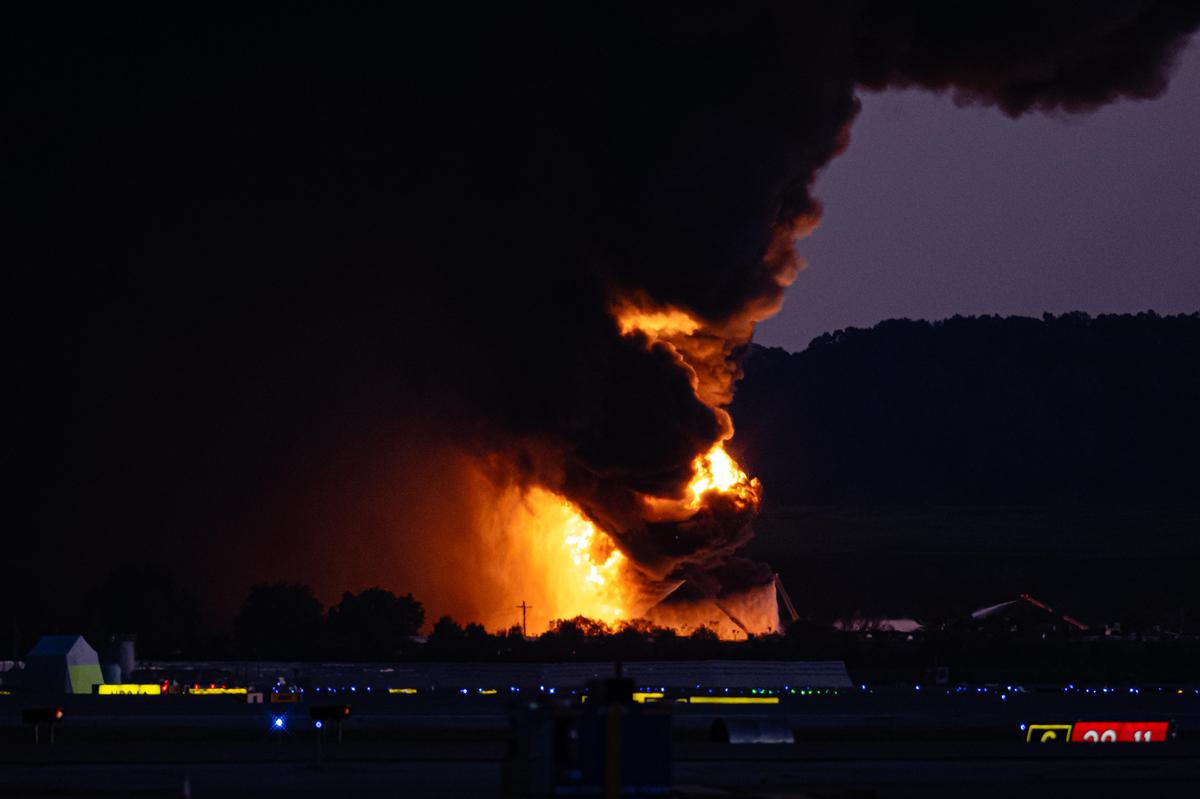Watch: UPS cargo plane crashes at Louisville airport in US