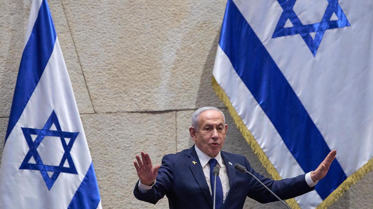 Netanyahu insists there can be no Palestinian state, ahead of U.N. vote leaving that door open